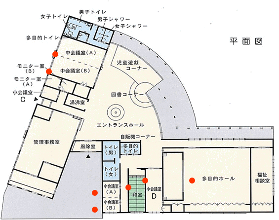 センター平面図